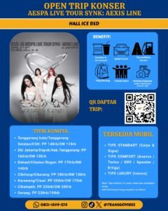 Open Trip Konser Aespa