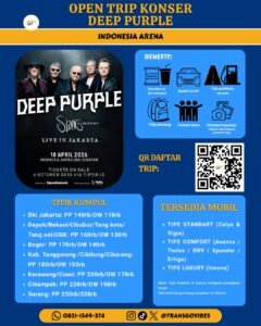 Open Trip Konser Deep Purple